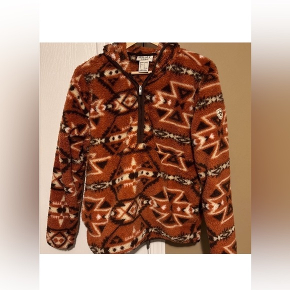 Ariat Jackets & Blazers - Ariat Women's Bomber Jacket in Red and Cream